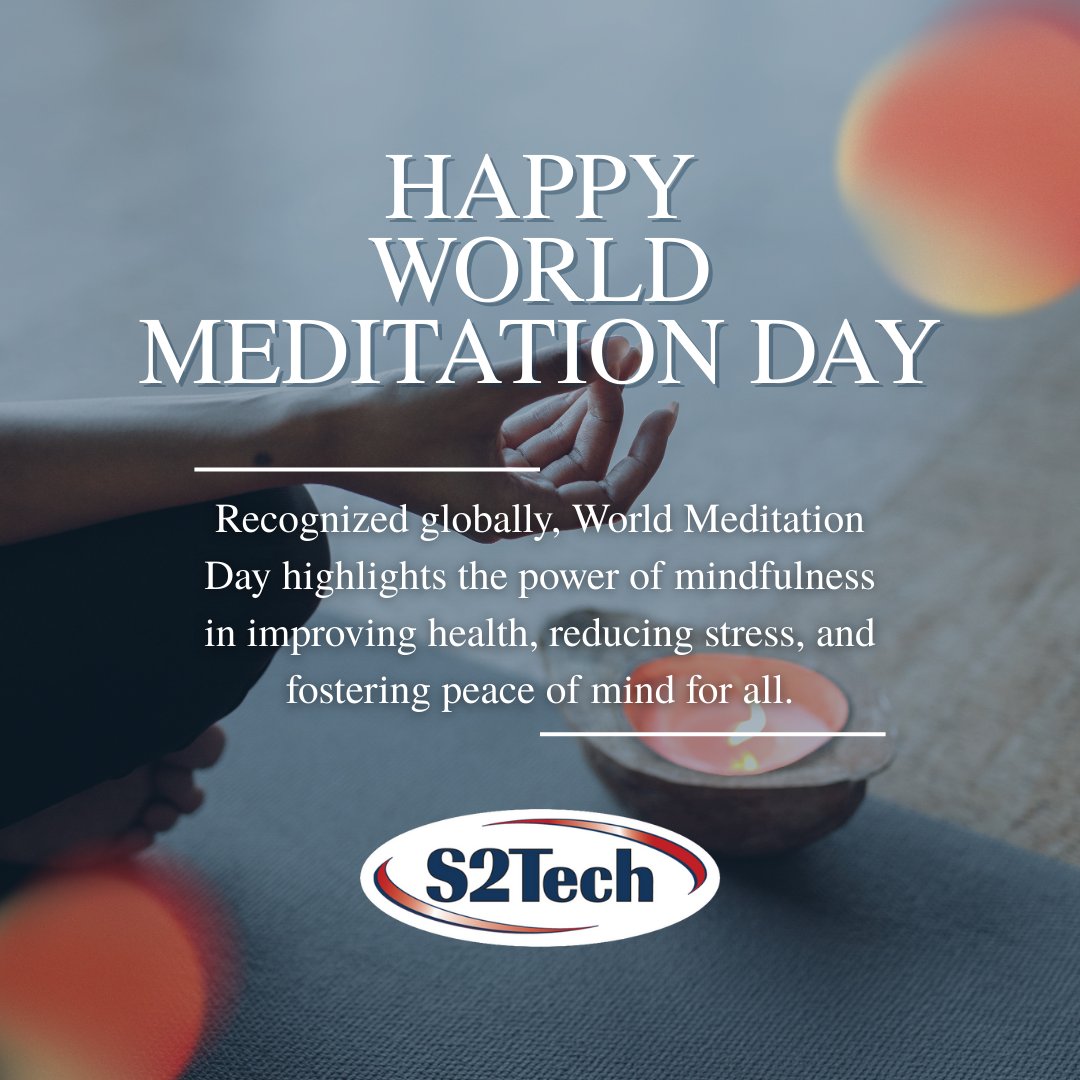 S2Tech's tweet photo. 🧘‍♀️Today is #WorldMeditationDay
We’re proud to introduce CareBalance—a mindfulness solution made for Medicaid recipients.

Grounded in science.
Built for accessibility.
Rooted in compassion.

#CareBalance #MedicaidInnovation #MindfulnessMatters https://t.co/lGJr96vdhU