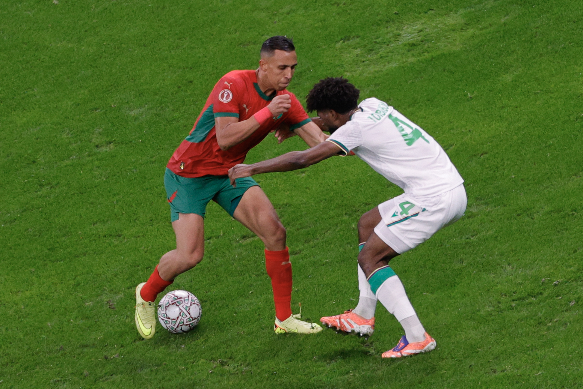 انطلاق صافرة بداية الشوط الثاني... المغرب 0-0 #جزر_القمر 