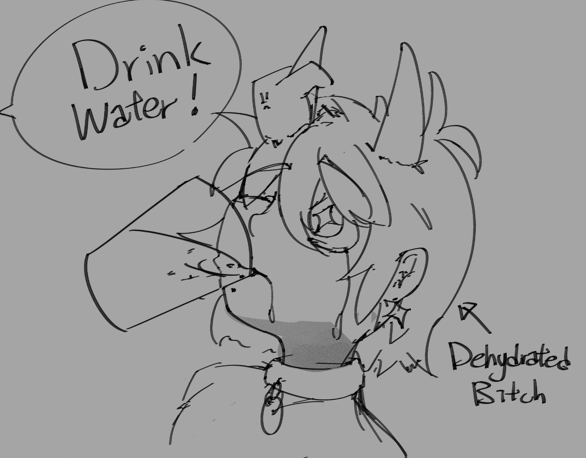 GorgonLabs's tweet photo. @KinkSani 
Tell this motherfucker to drink water or else 💢💢💢 https://t.co/FDJmEIg1IP