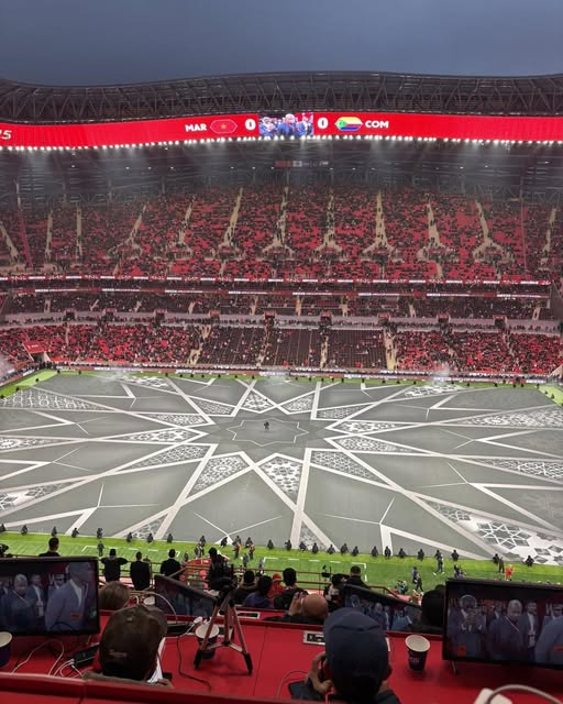 بداية حفل افتتاح كأس أمم أفريقيا في المغرب 