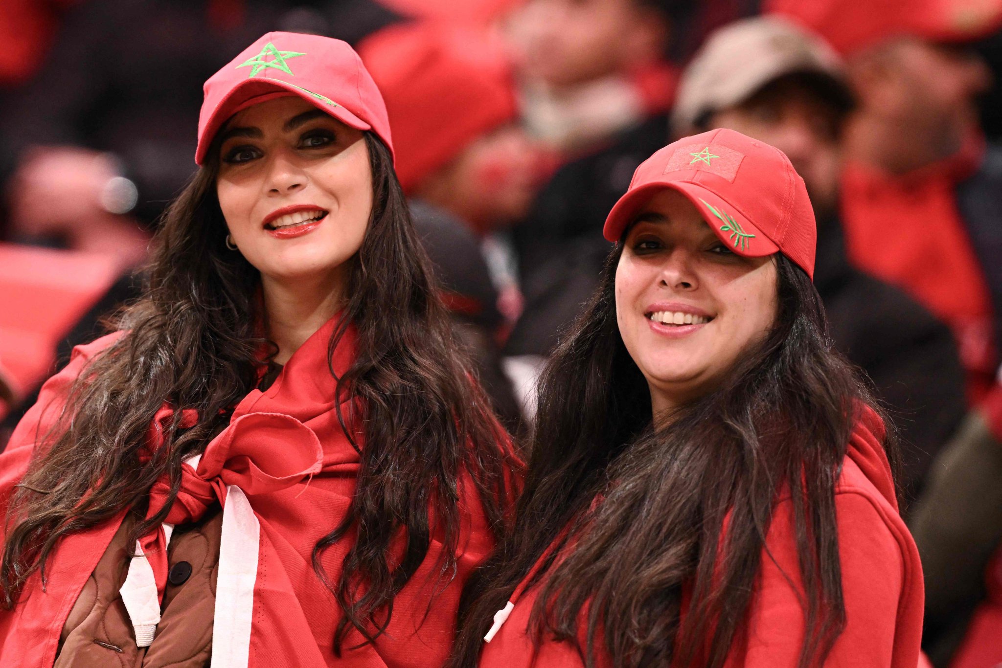 الجماهير المغربية في ملعب الأمير مولاي عبدالله قبل انطلاق بطولة #أمم_أفريقيا 