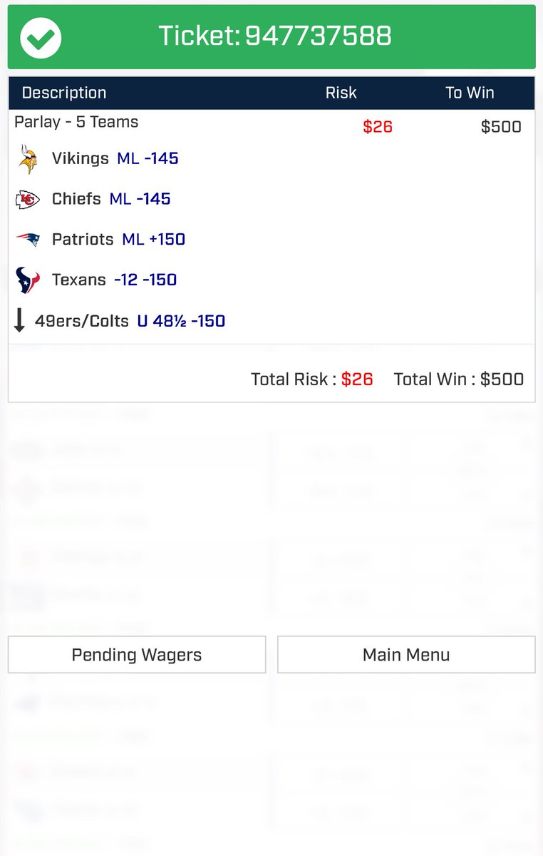 GabGambles's tweet photo. Absolute nuke for football today #NFL https://t.co/yDh1grgtNb