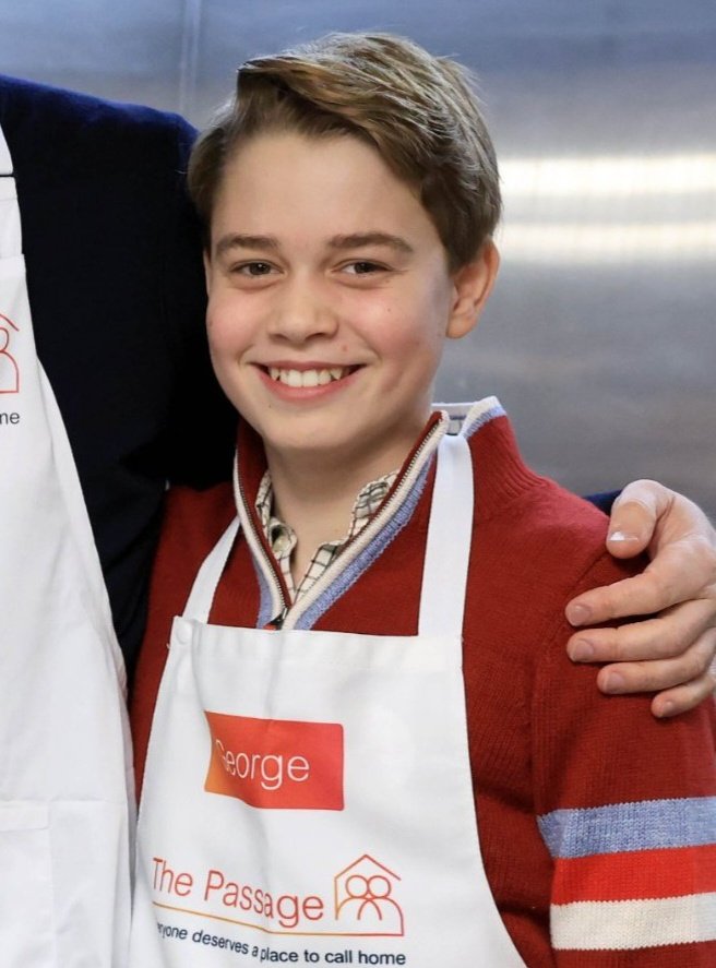 Prince George at The Passage earlier this week ❤️