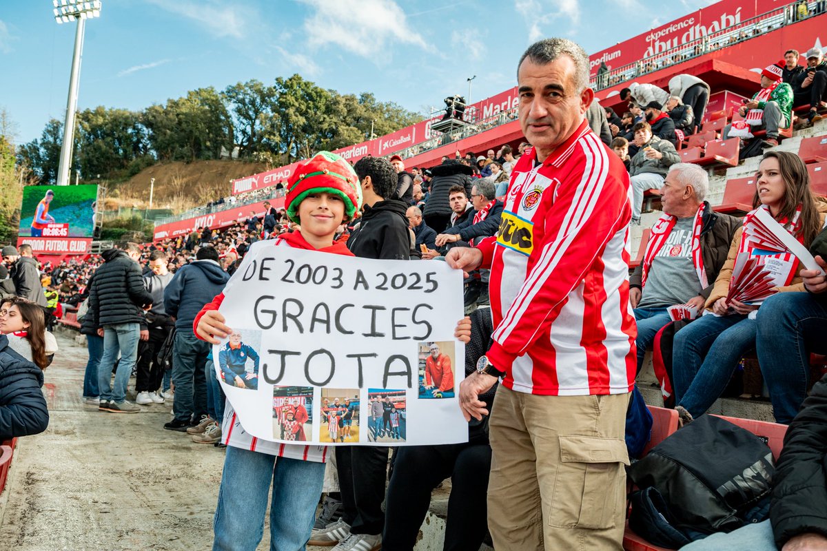 🏠 Girona sempre serà casa teva, Jota!