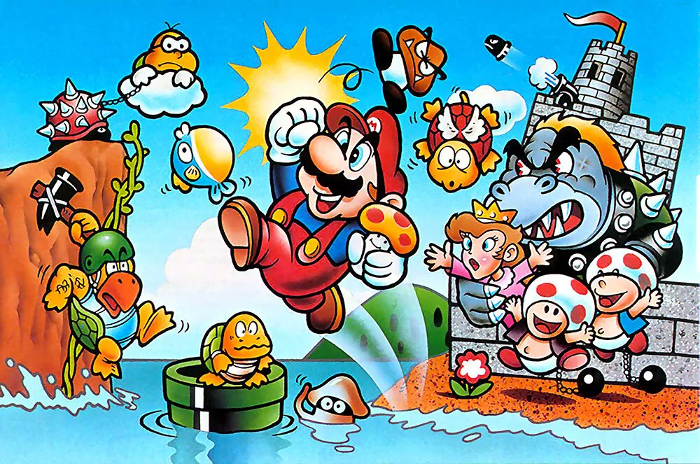 Hideo Kojima says Super Mario Bros. was very influential in his life:

“Super Mario Bros., definitely. Played it for a year. I was a college student. I skipped school to play at home. Without Super Mario Bros., I probably wouldn’t be in this industry…

I can’t really play it