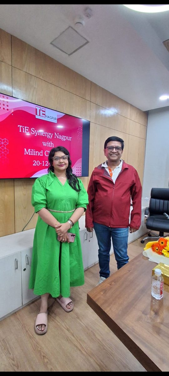 teaswini's tweet photo. Grateful to attend an insightful session by TiE Nagpur.
Great learning, real conversations, and clarity on complex business challenges.
Moments like these truly shape the entrepreneurial journey.
#TiENagpur #EntrepreneurMindset #BusinessLearning #tejaswinibhandarkar #teztecch https://t.co/wnuIfgwRu8