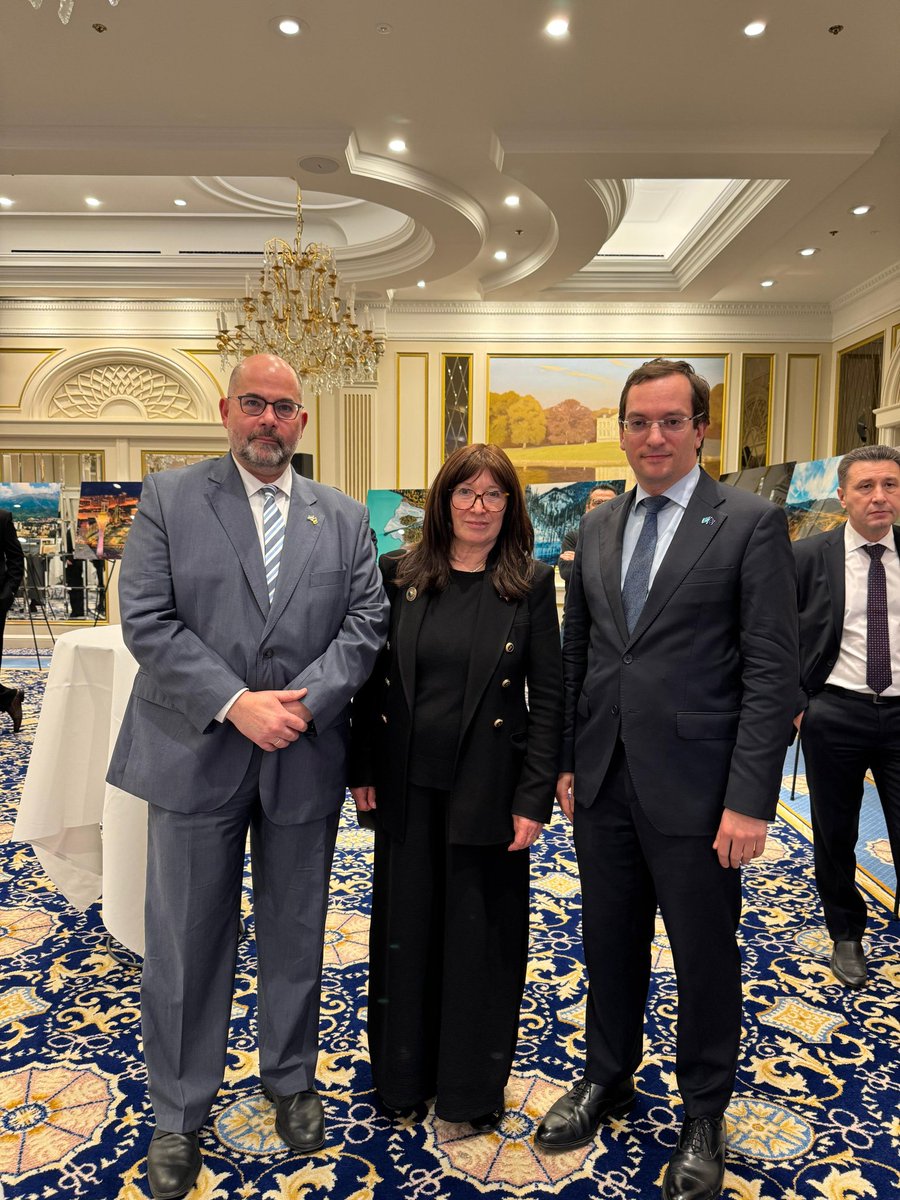 DiploWorld's tweet photo. Today marks the 1️⃣0️⃣ anniversary of the signing of the 🇪🇺🇰🇿 EU–#Kazakhstan Enhanced Partnership and Cooperation Agreement (#EPCA), a significant milestone in a relationship that has grown steadily in depth, trust, and ambition.

It was an honour to attend the reception in Brussels last week marking this anniversary and highlighting both the tangible achievements of the past decade – record trade volumes, strong investment flows, and deepened strategic dialogue – and the untapped potential that lies ahead.

From connectivity and critical raw materials to digitalisation, green energy, and people-to-people ties, the EU–Kazakhstan partnership has proven itself to be resilient, balanced, and mutually beneficial.

@KazBrussels