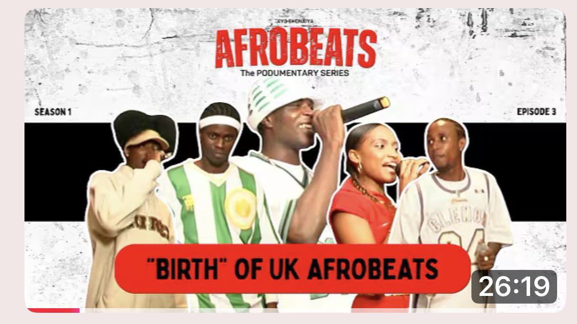 Afrobeats  | Podumentary Season 1 Episode 3 

Afrobeats Podumentary Series is a deep dive into the history of Afrobeats as told and narrated by Ayo Shonaiya. 

Watch on YouTube at R70 Television. 

youtu.be/rOeE12xdQFM?si…
