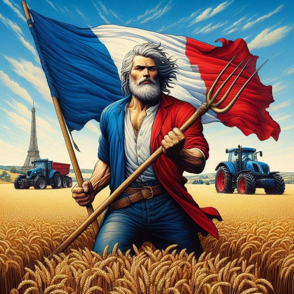 Alexy302's tweet image. #AgriculteursEnColère