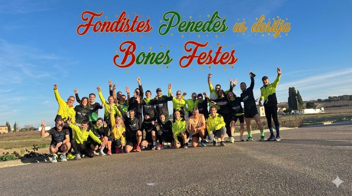 ENTRENAMENT DE NADAL DELS FONDISTES PENEDÈS fondistespenedes.cat/2025/12/entren… a través de <a href="/Fondistes/">Fondistes Penedès</a> Penedès