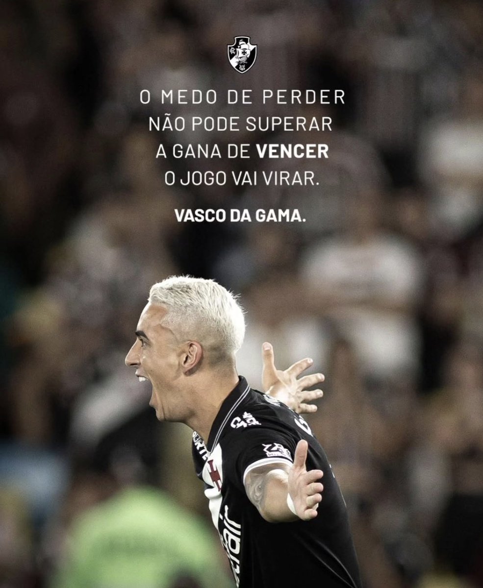 SE VISUALIZOU É PORQUE É VASCAÍNO. 💢

➡️⌚️ FALTAM 3 HORAS.

#JuntosPelaCopa🏆