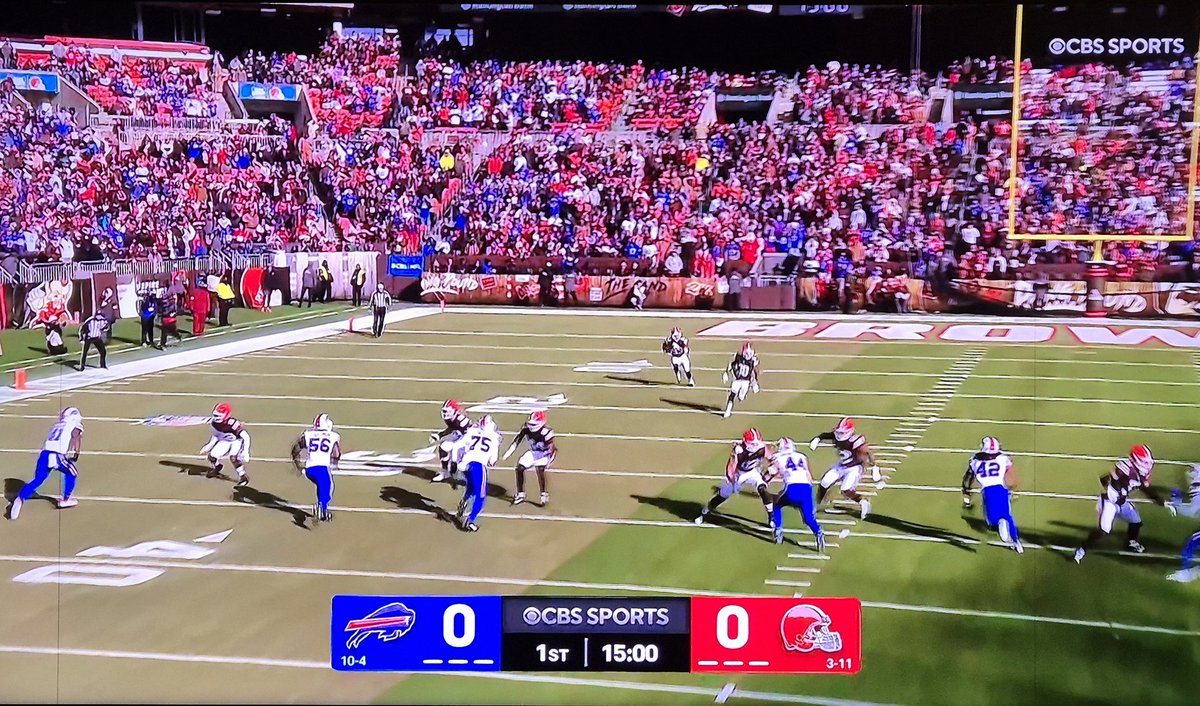 Empezamos el #BUFvsCLE
VAMOS BROWNS!!