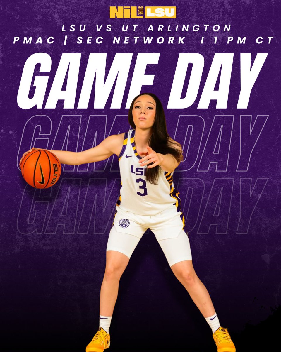 LSUNILStore's tweet image. Gameday in Baton Rouge ⭐️

#geauxtigers #womensbasketball