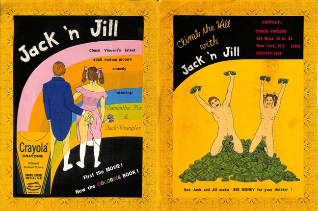 TheRialtoReport's tweet photo. Happy Holidays... 
with 'Jack n' Jill' (1979) - The Coloring Book!
https://t.co/sb5FOaWzvN

We heard your cry: why are there no coloring books about golden age adult films that can be downloaded over the holidays for the family to enjoy after Christmas dinner?
You’re welcome. https://t.co/DKVjSuQQLB