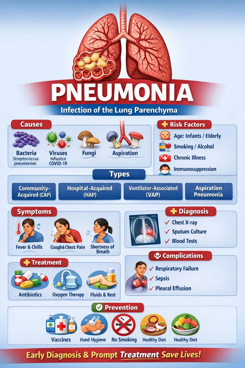 DrArslan480's tweet image. Pneumonia Review