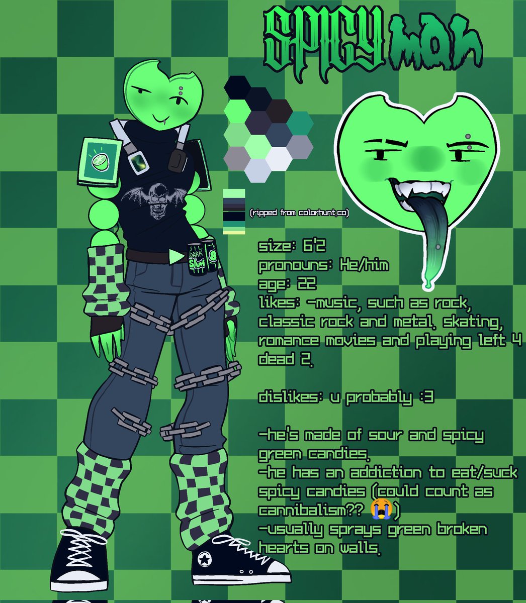 Punk Candyman design I made yesterday 💚
#FortniteArt #CadymanFortnite