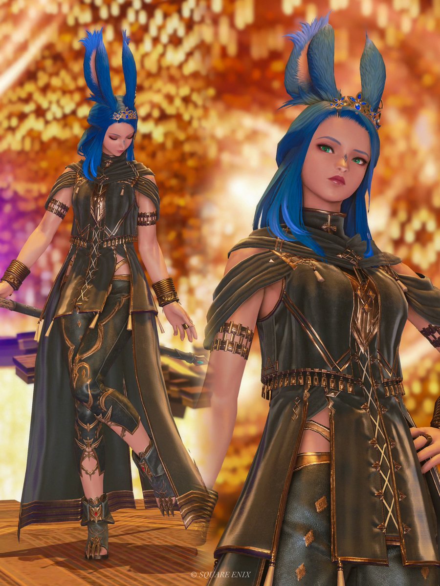 エジプトの姫っぽく組んでみました！！ 新しいID装備全部ビジュ イイ