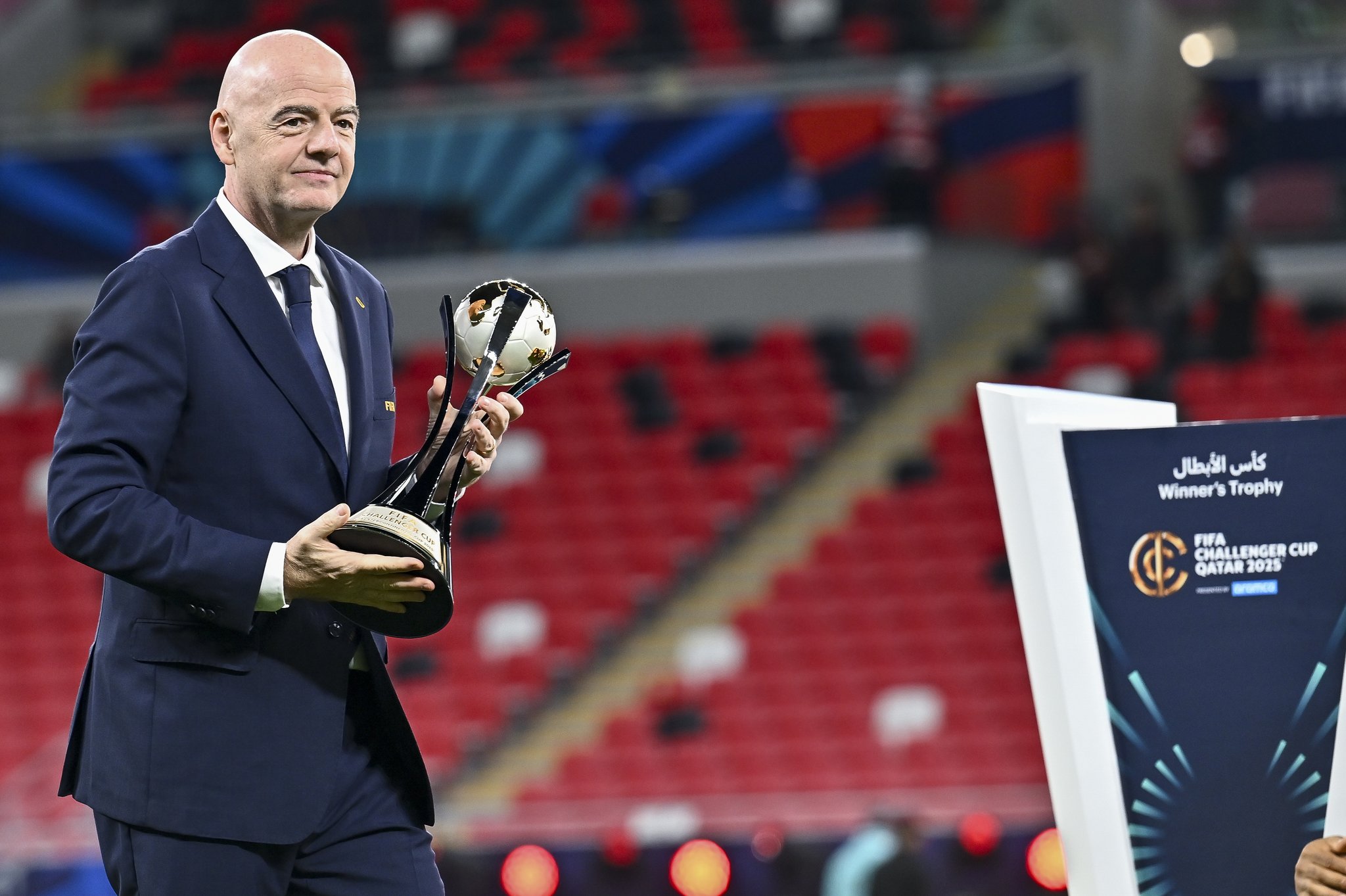 عاجل | إنفانتينو لـ«الشرق الأوسط»: الدوري السعودي يتجه إلى أن يكون ضمن أفضل 3 دوريات في العالم 