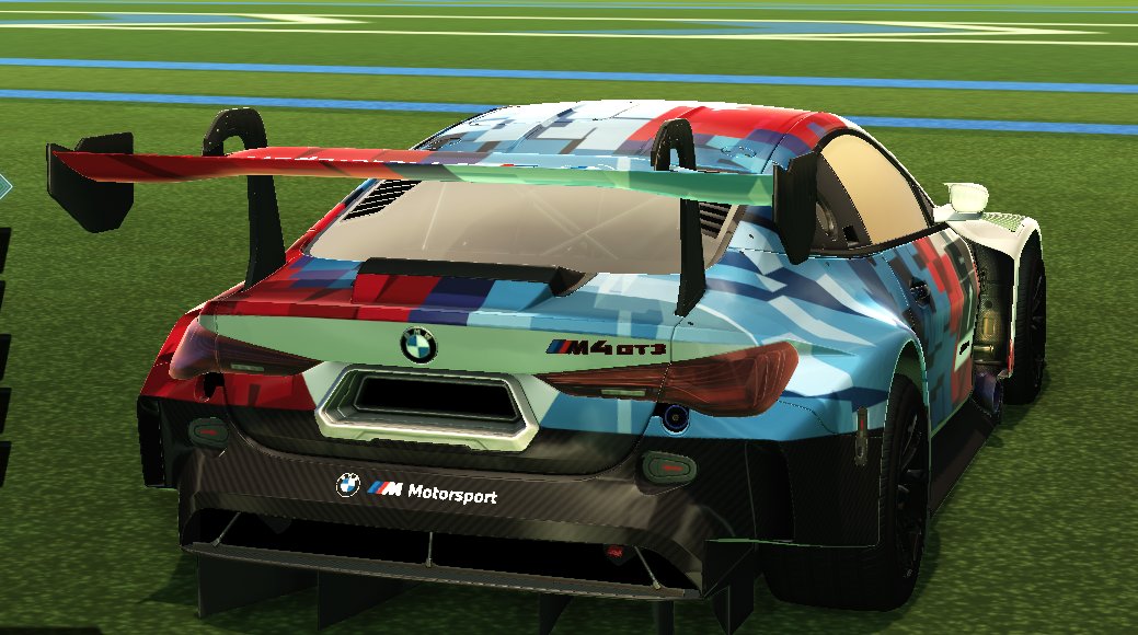 Scrake_killer's tweet image. Thank you @RocketLeague @EpicGames for giving me the BMW M4 GT3 EVO x Bleach! 🔥What a beast of a car ♥️#EpicPartner