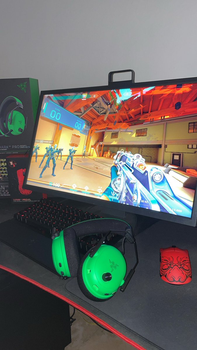 Regalito de cumpleaños🎁 de mis amigos <a href="/TeamRazer/">Team RΛZΞR</a>  
Siempre son productos increíbles para mejorar tu setup! Gracias tambien a <a href="/WWZ_Agency/">White Wizards Agency</a> por hacerlo posible✨
#ForThePro