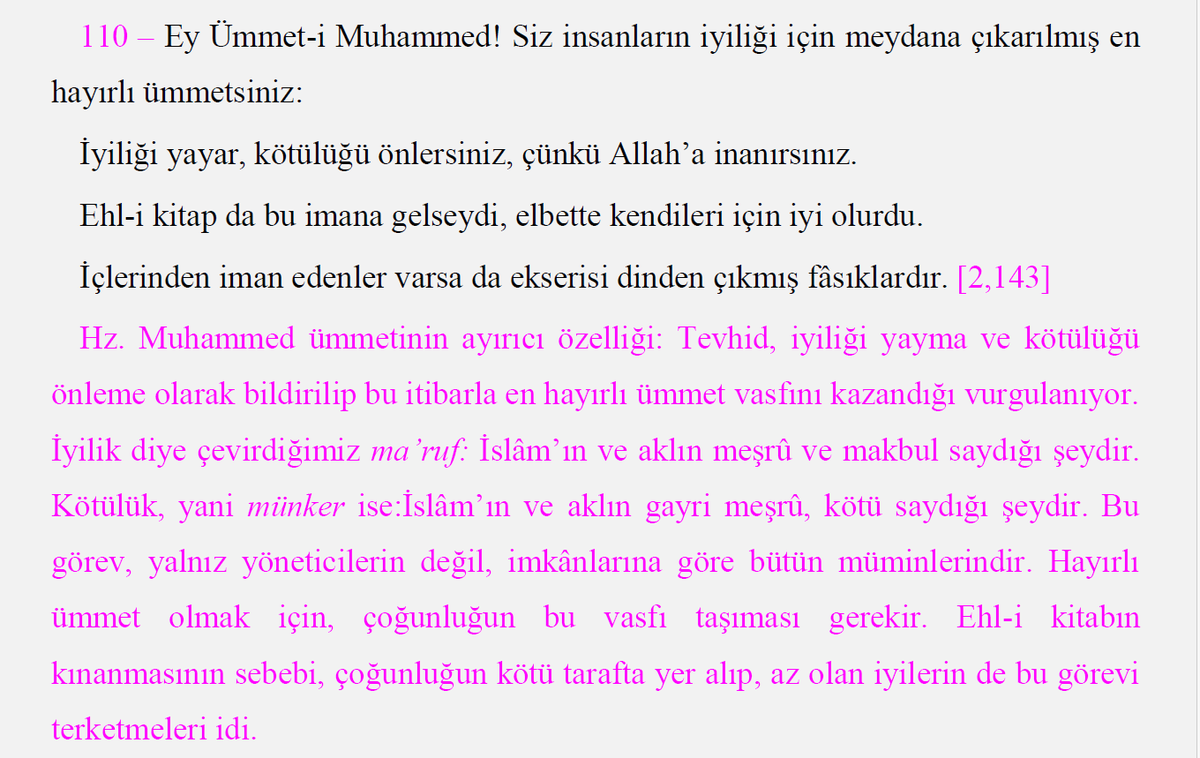 CemilGunesli2's tweet photo. "Çalıyorlar ama çalışıyorlar" sözü ile Hz.Muhammed(SAV) ümmeti olmak birbiri ile çelişen bir durumdur. Zira Hz.Muhammed'e ümmet olmanın en önemli kriteri "iyiliği yaymak kötülüğü önlemek"tir. Hırsızlığı meşru görmek, değil ümmet olmaya kişinin imanına bile mal olabilir.
3/110⬇️⬇️ https://t.co/PzgfZkYNIq
