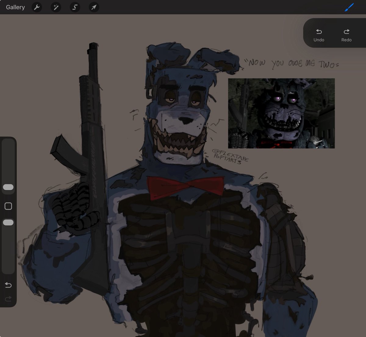 I love jgems nightmare bonnie #fnaf