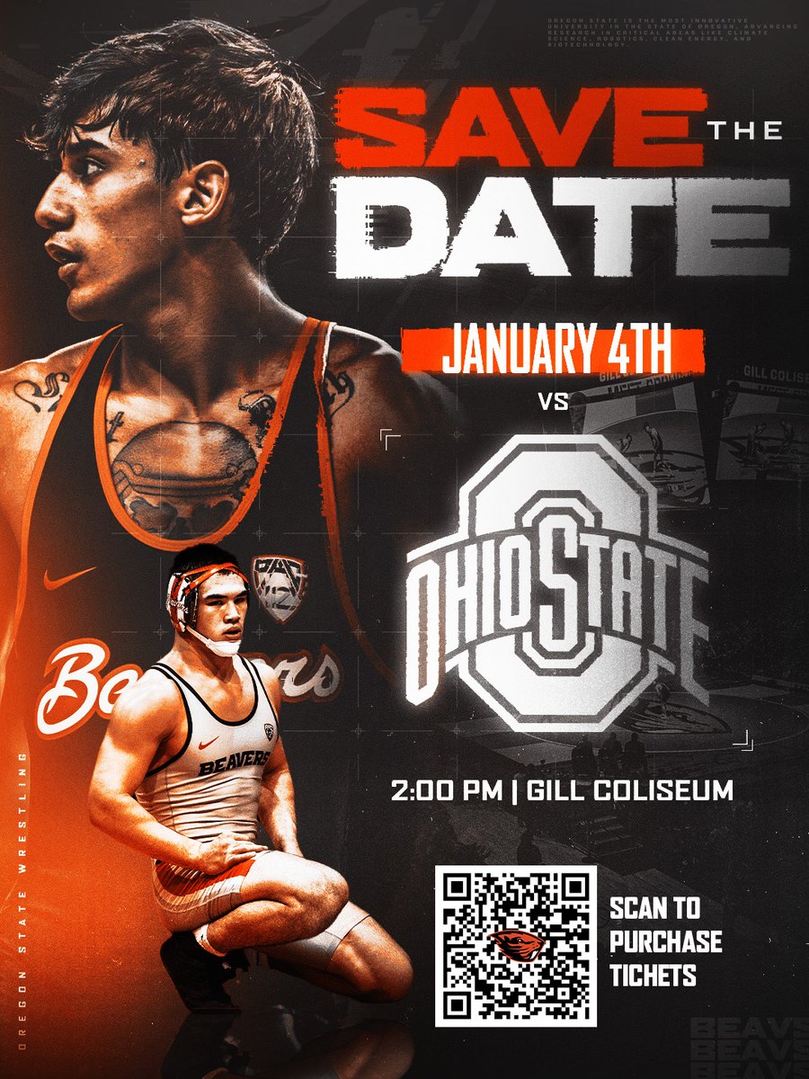 BeaverWrestling's tweet image. Up next ➡️ Fill Gill vs Ohio State. 

#GoBeavs