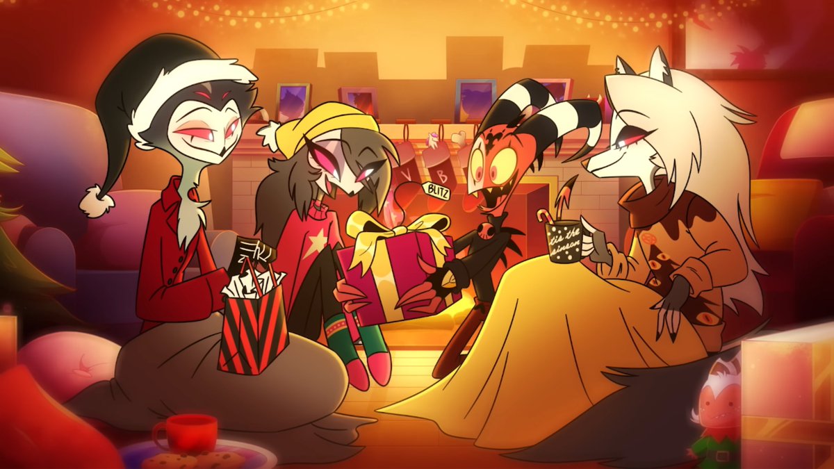 TheCartoonBase's tweet image. 1 year ago today, the Helluva Boss episode ‘SINSMAS’ released on YouTube.