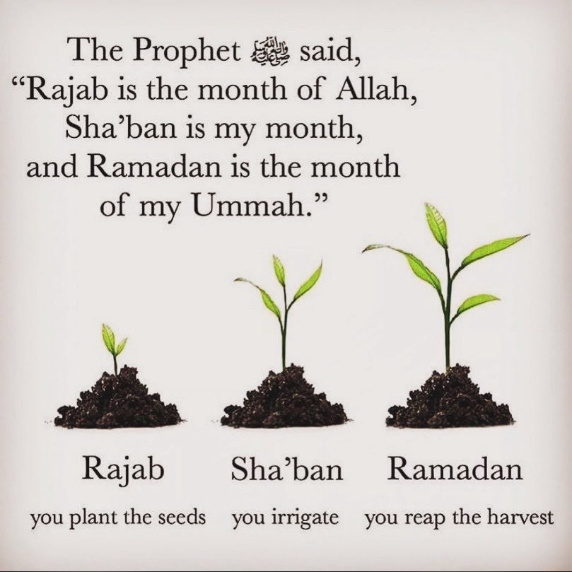 DhikrandSalawat's tweet image. #Rajab #Shaban #Ramadan