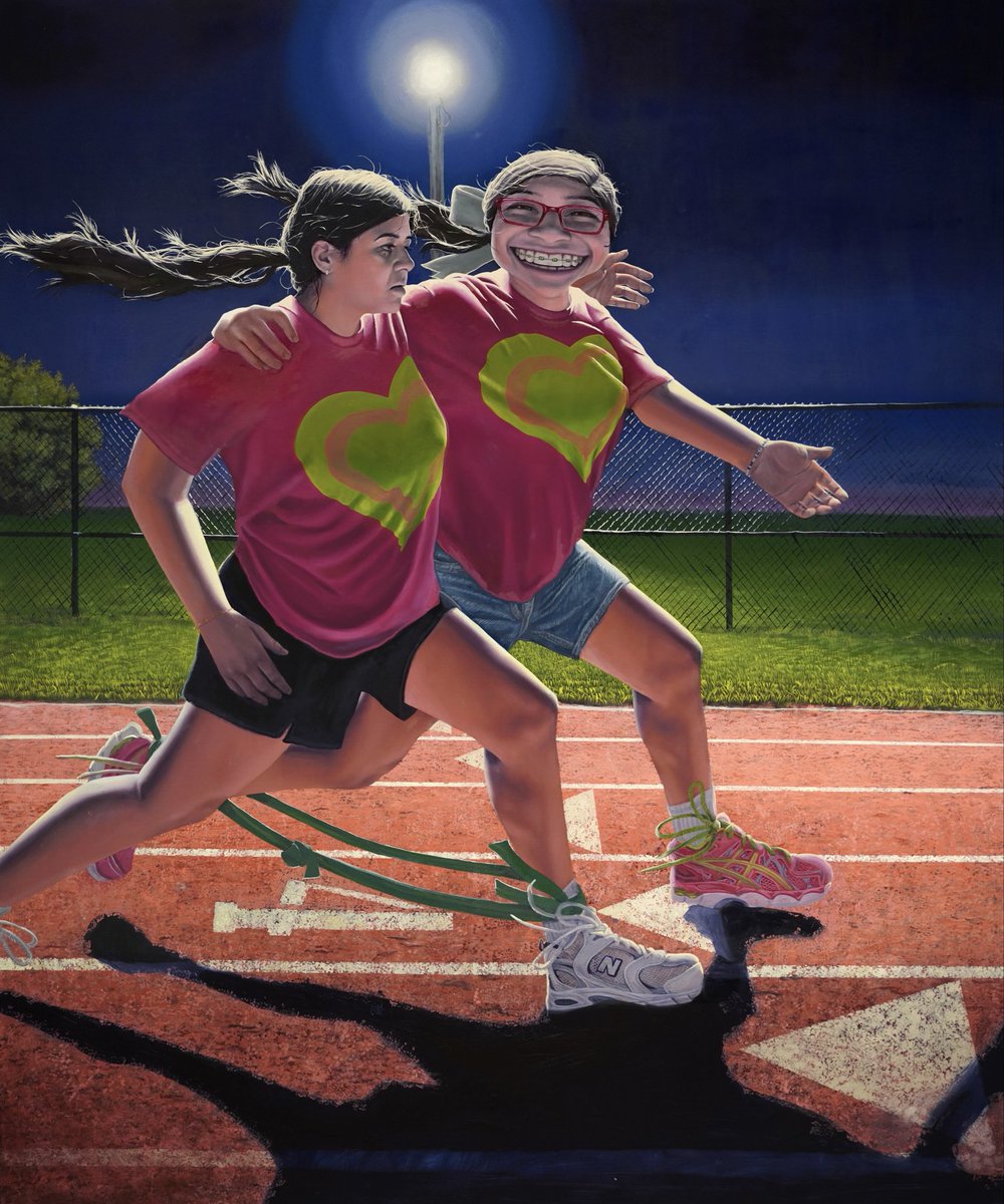 caaamileon's tweet image. “Field Day”

Oil painting on canvas