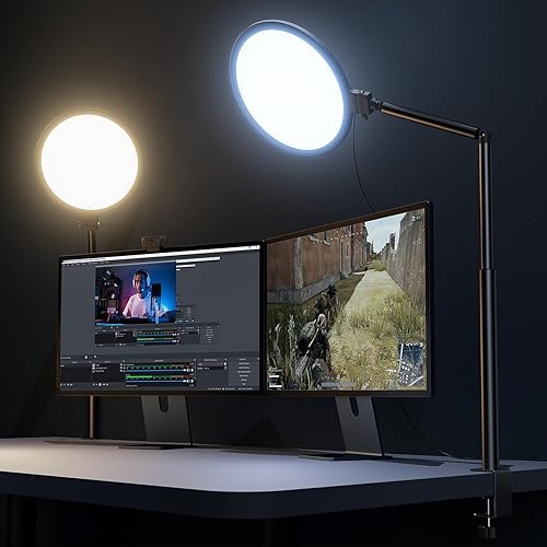 I just received Weilisi 10.2" Desk Ring Light with Stand for Video Call, Ring Light for Desk with Clamp, 360° Rotate &amp; Flexible Height Desk Light, Adjust Arm Desk Lamp for Home Office, Podcast from evyen via Throne. Thank you! throne.com/kittykayttv #Wishlist #Throne
