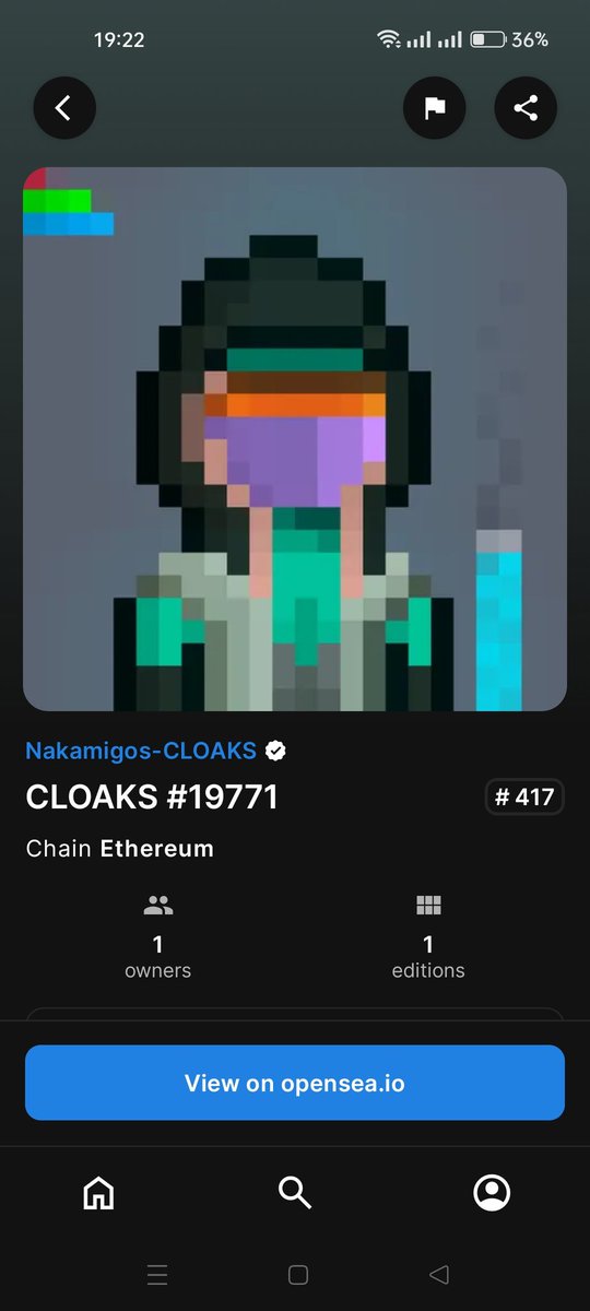 bisbalok's tweet image. I will stop buying cloaks 🥳🎉
Im love in this one #cloacks #rare #hight #migos #nft #etherium #usdt #sweep