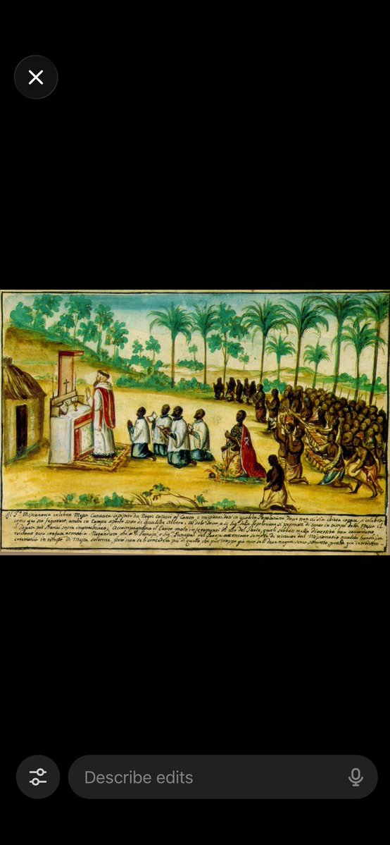 TAPSocialClub's tweet image. The Kingdom of Kongo:
•Converted to Catholicism (late 1400s)
•Entered direct alliance with Portugal

Consequences:
•Old religious lineages (including Hebraic / non-Catholic groups) became:
•Politically suspect
•Religiously illegal
•These populations were:
•Captured in…