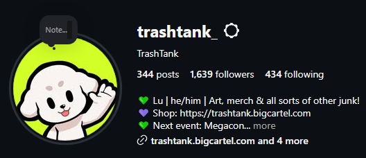 trashtank - moved to bsky tweet media