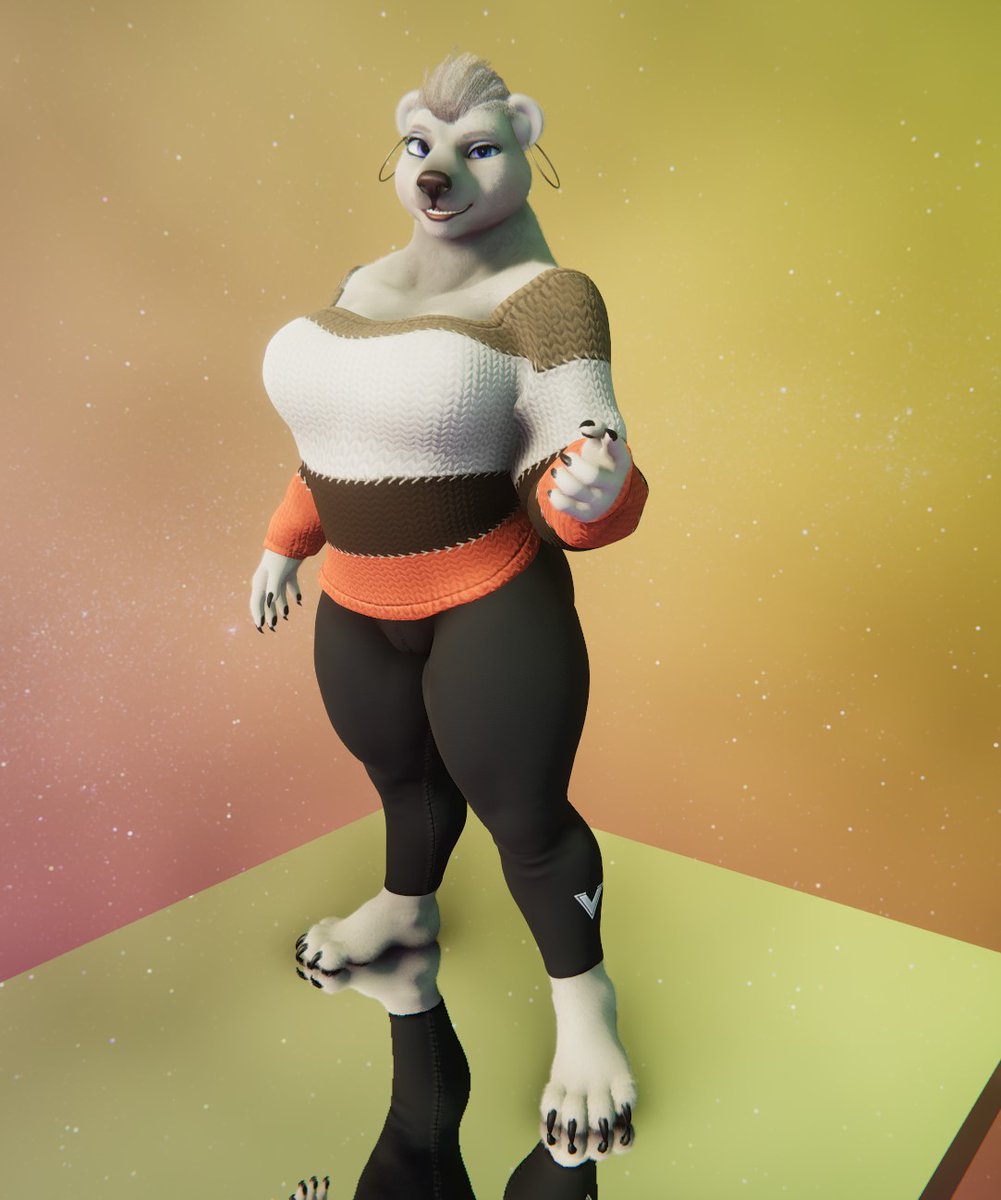 Holidays are coming!
Marika is a nordic beauty who thrives during the cold seasons. No worries if you don't, she has her ways of keeping you warm.

Happy holidays!

You can play with her now in FurryVNE:
yl2-cloud.appspot.com/characters/3432

FurryVNE xmas sale:
patreon.com/posts/christma…