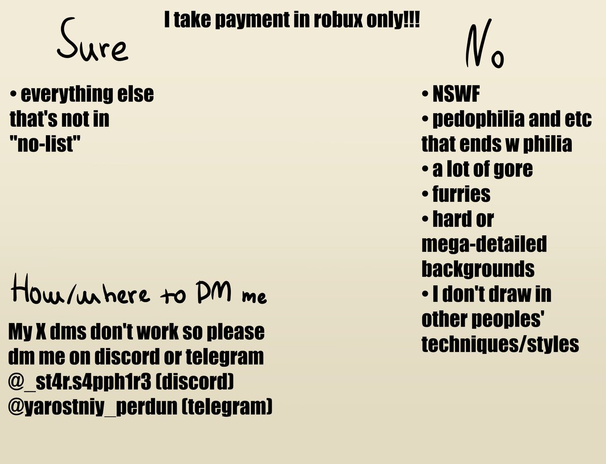 PerdunWindowsky5 (cmms closed) tweet media