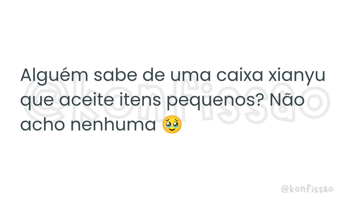 Confissão KCollector tweet media