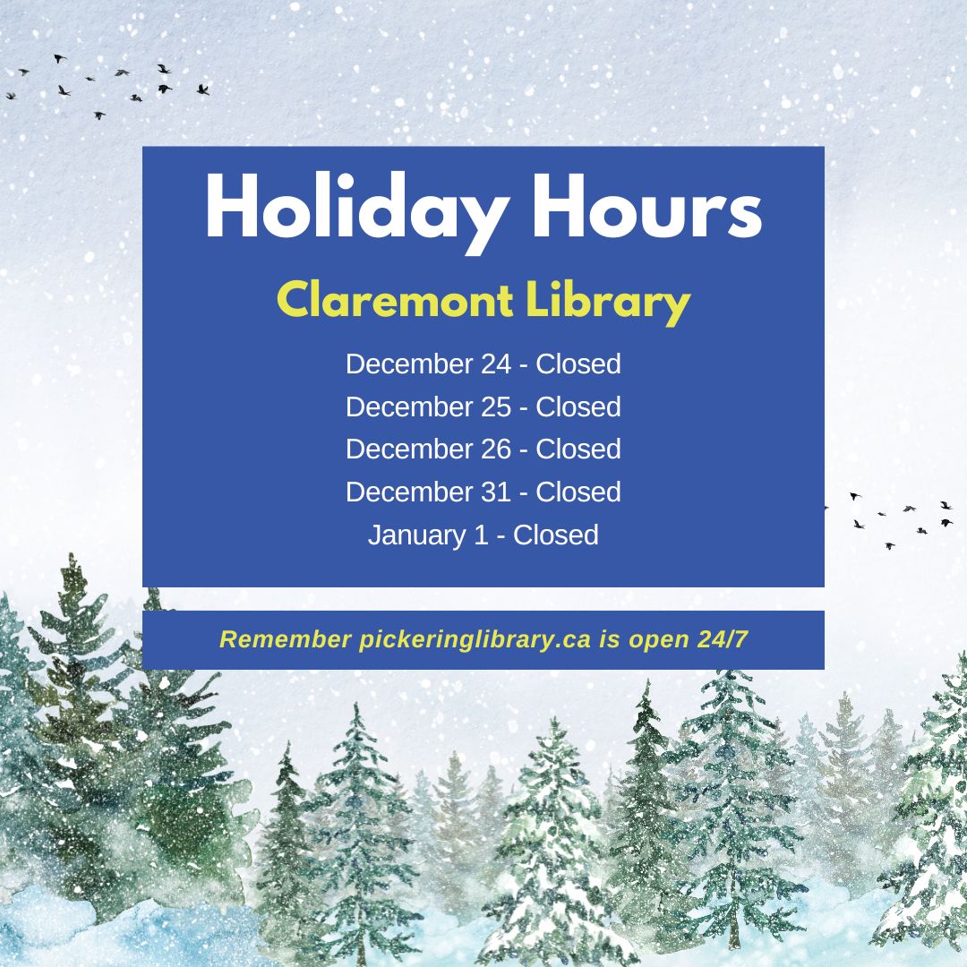 Pickering Public Library tweet media