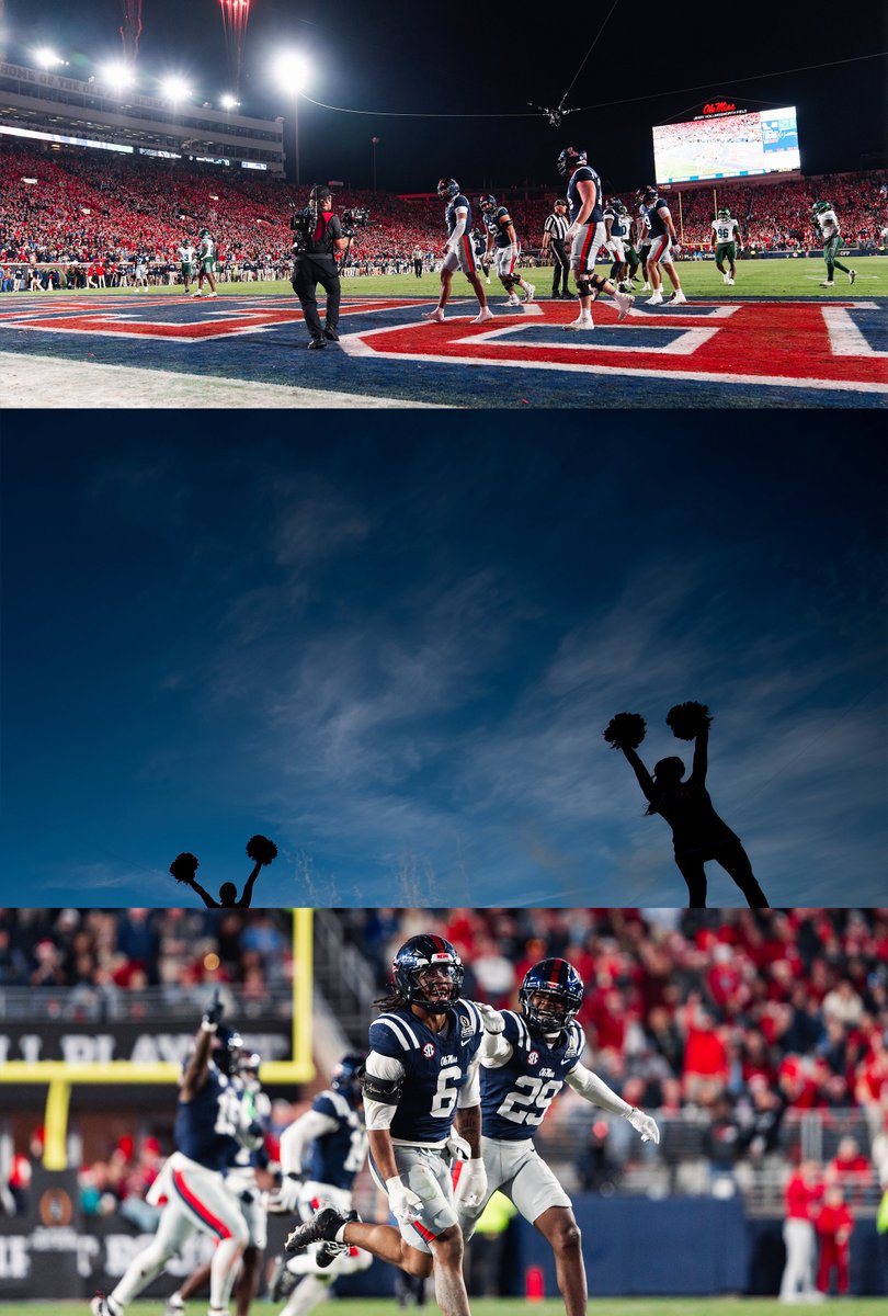 OleMissFB's tweet photo. The first 12-win season in program history.

And we got to celebrate with all of you 🥹

#HottyToddy https://t.co/8nR3BsrasO