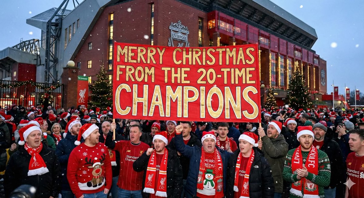 Happy Christmas 🎄 one and all... ooossshhh hav it!! As you were!!! #YNWA 😄