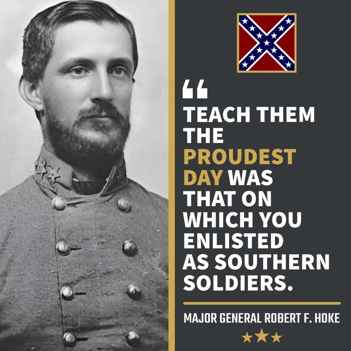 Confederate soldiers fought for independence in 1861 just like their forefathers did in 1776. #HeritageOfHonor