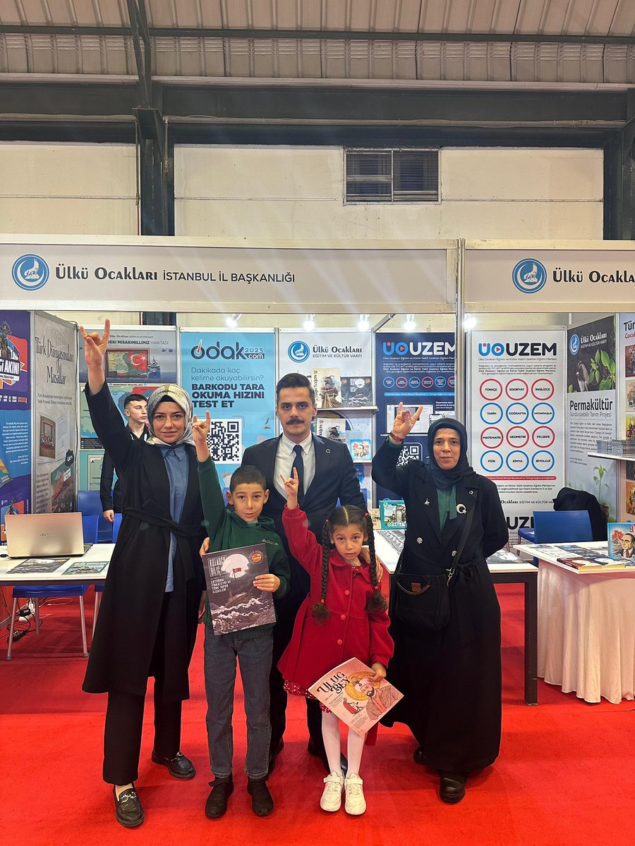 Ülkü Ocakları İstanbul İl Başkanlığı olarak, TÜYAP Kitap Fuarı’nın son gününü de yoğun bir ilgiyle tamamladık.

9 gün boyunca sürdürdüğümüz tanıtım faaliyetleri kapsamında bizleri yalnız bırakmayan herkese teşekkür ederiz. 🇹🇷