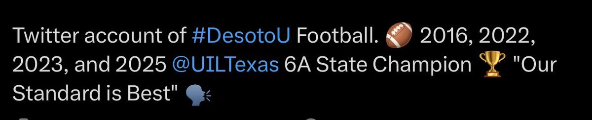 We updated our bio. 😮‍💨