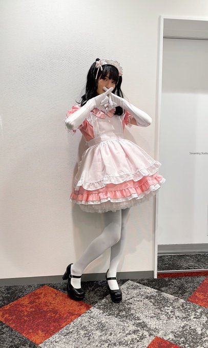 softboyaki's tweet photo. aki’s VA dresses like that on his own free will https://t.co/3j7N3QudGY