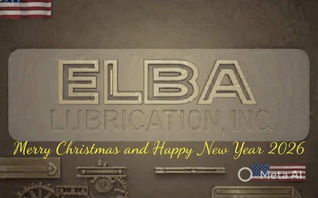 ElbaLubes's tweet photo. ELBA LUBRICATION INC. USA
HAPPY HOLIDAYS https://t.co/DTbF3QcFFQ