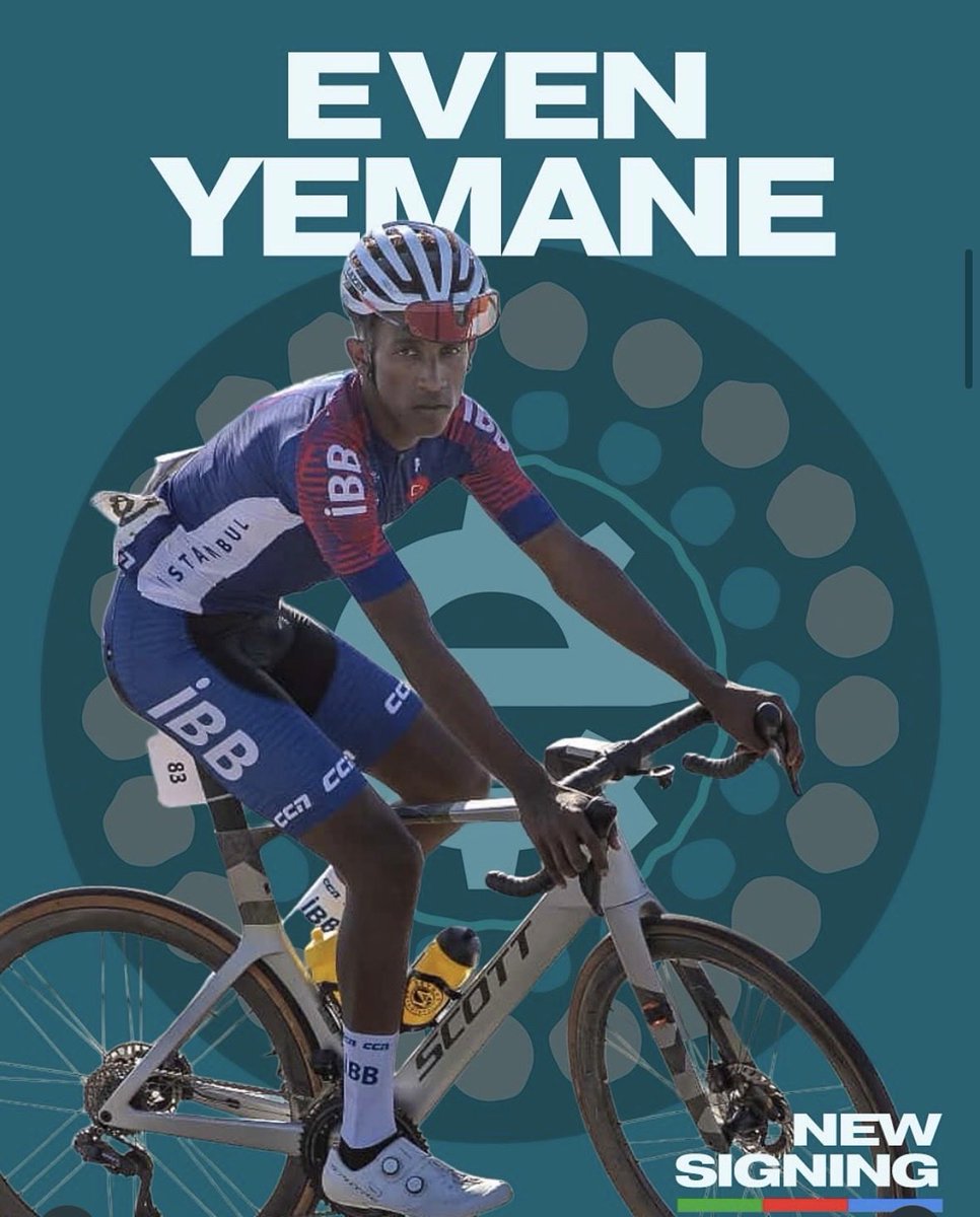CyclingAfrica's tweet photo. Brilliant news! Another strong signing for Team @bikeaid - young Eritrean talent Even Yemane ❤️🇪🇷🌍

BIKE AID are truly the top @UCI_cycling Continental team for supporting young East African riders for many years! ❤️🌍

#TeamBIKEAID #BIKEAID #AfricaRising https://t.co/5AkG9HXRUj
