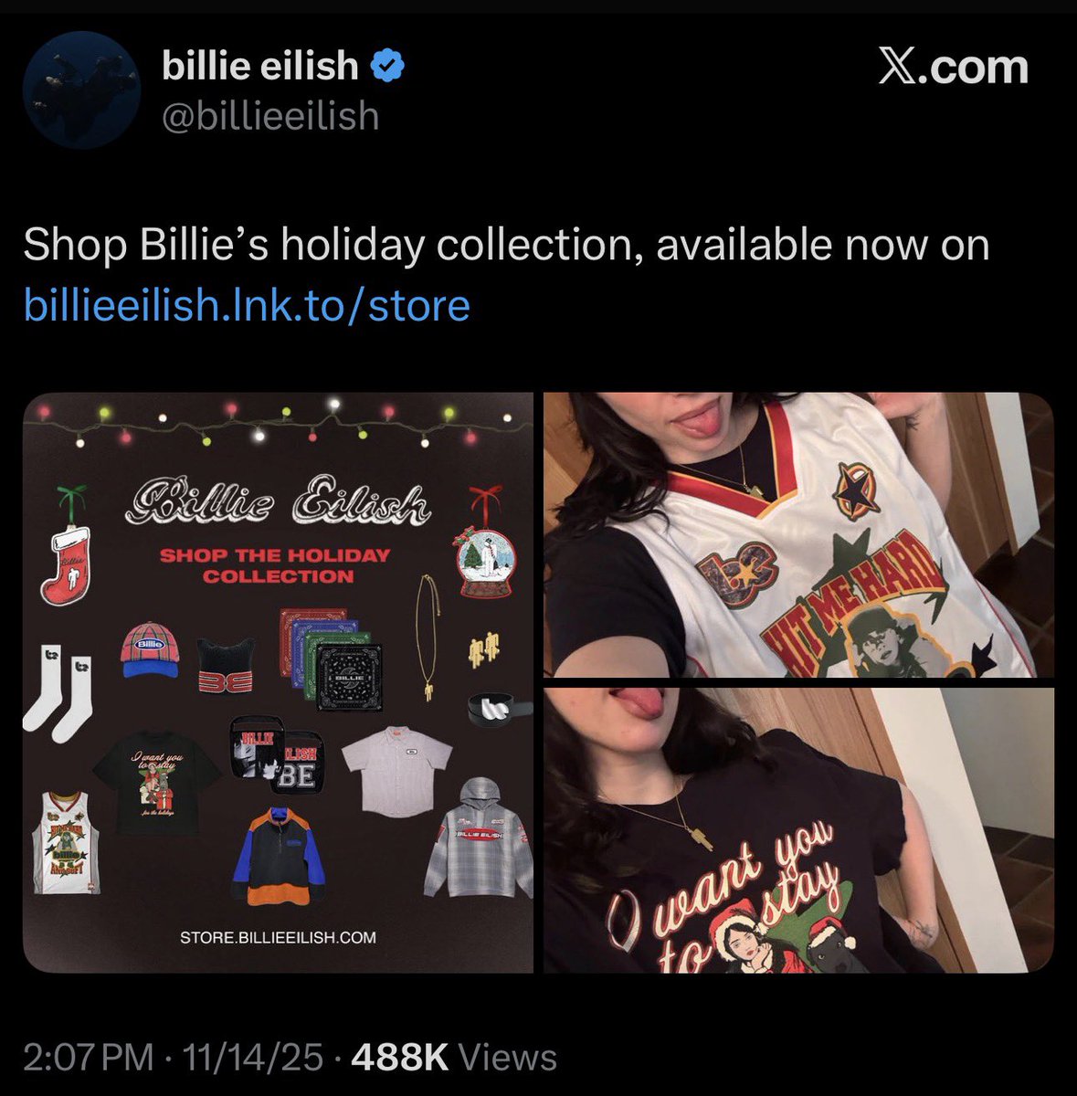 litcapital's tweet image. For someone who hates capitalism, Billie Eilish sure is hardcore capitalizing
