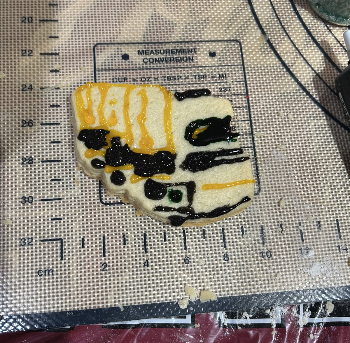 Hey everbody, sorry for radio silence but I’ve been super busy. Hoping to get this month’s video out today or tomorrow but it’s gonna be close. Till then you can have this picture of my awesome hyper aroma cookie.