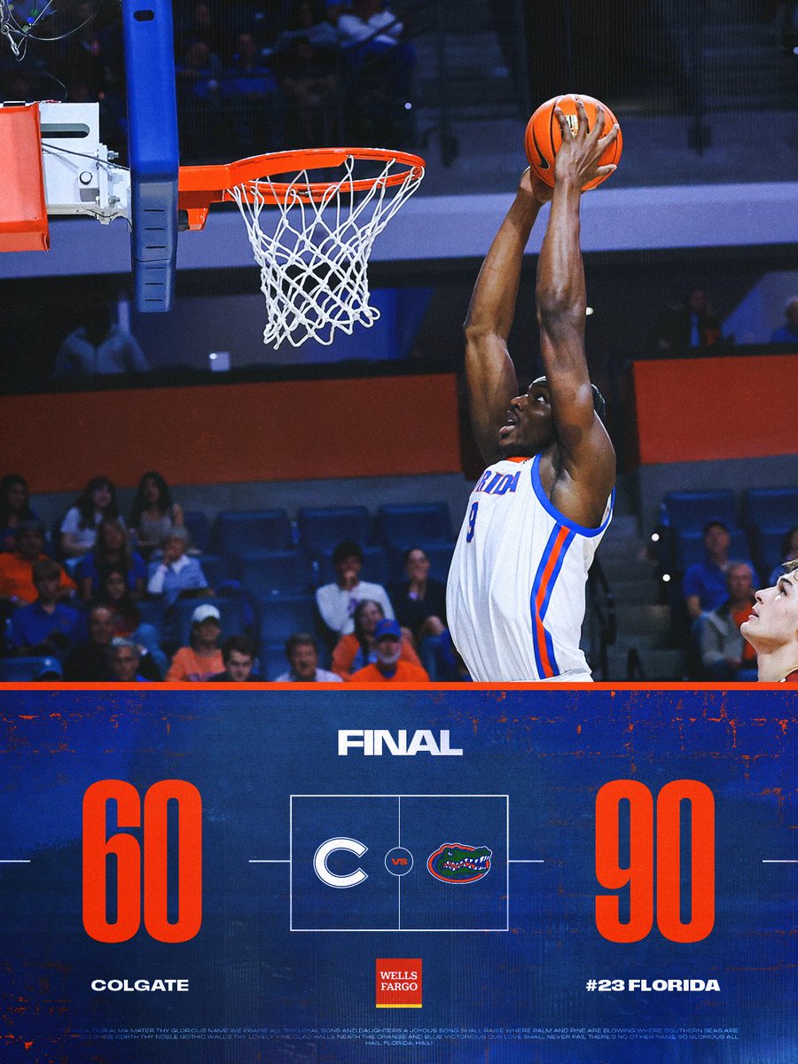 enjoyed that a lot 😁

#GoGators | <a href="/WellsFargo/">Wells Fargo</a>