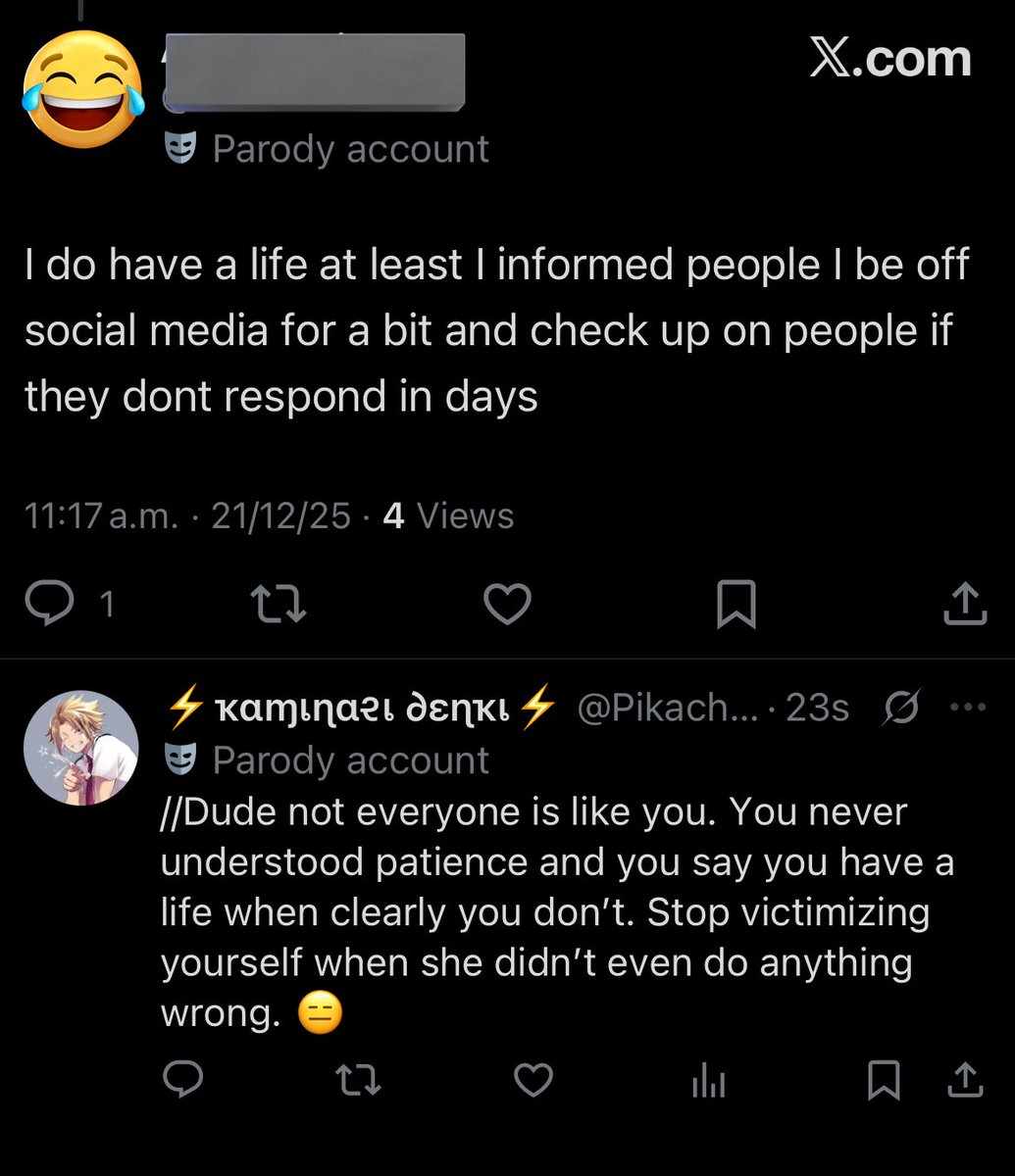 <a href="/Sweet_Uravity/">Ochako Uraraka</a> 
//Pfffft~!!!! Hahahahahahahahahaha 
Bruh, why!?! Hahahahahah this guy really need his shit together